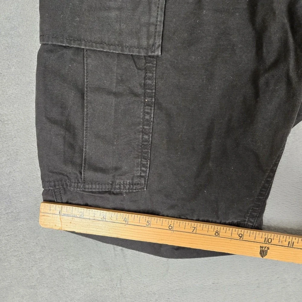 Levi's‎ Cargo Shorts Mens 30 Pockets Black 9